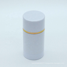 cosmetic container aroma 75ml white pp plastic empty deodorant stick bottle